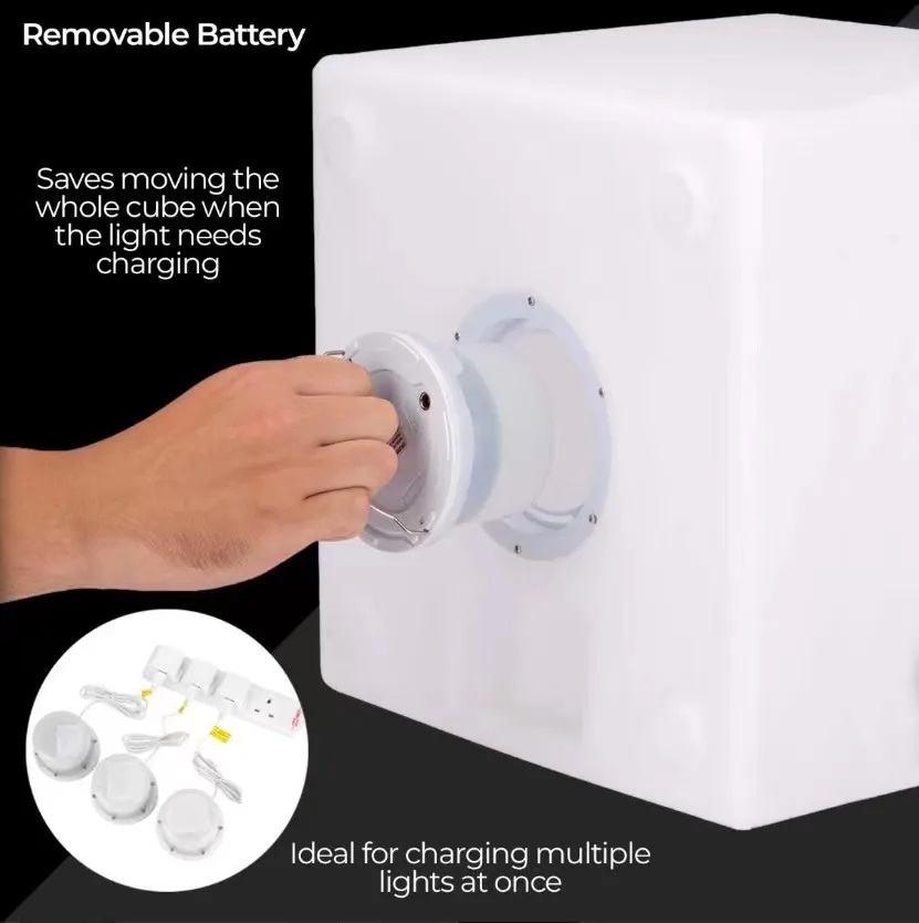 Factory Light Up Night Club Lounge Outdoor High Top Cocktail Led Bar Furniture Table Led Round Tables For Event Party Garden