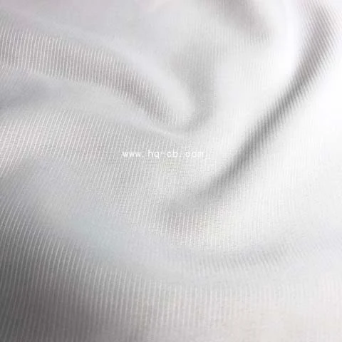 70gsm double combs knitted interlining PA double dot coating white black crib 5 interliner material