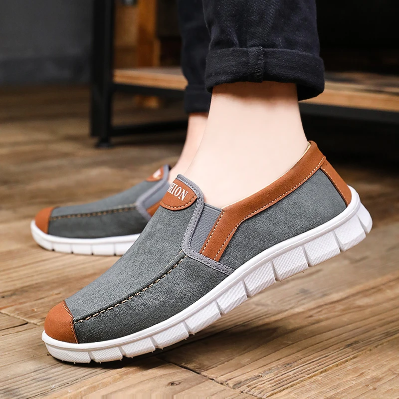 308 2023 New Fashionable Lightweight slip on Shoes High quality male Shoes Casual Denim Canvas Shoes