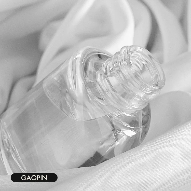 40ml Wholesale luxury Silk screen customization pet oil dropper bottle plastic