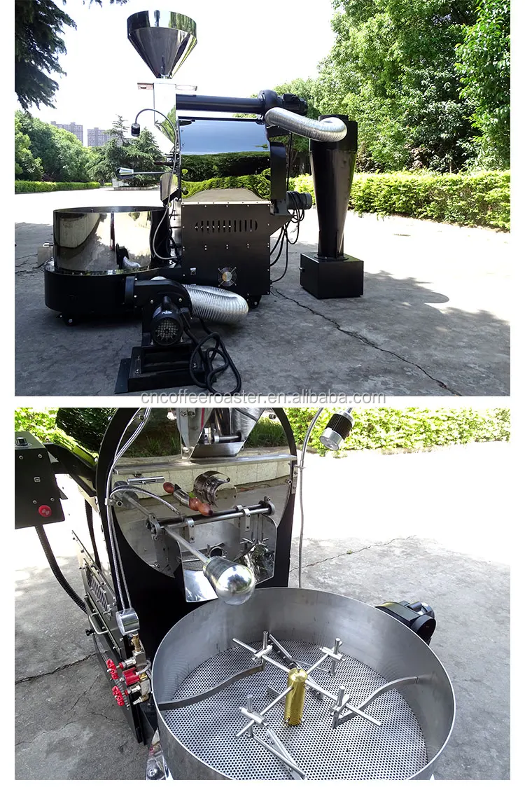 Dongyi Cocoa beans roaster 14kg 15kg hot air coffee roasting machine industrial for