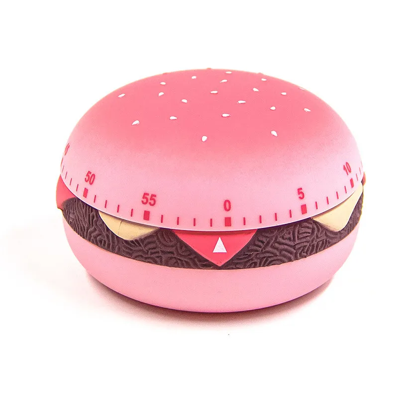 Cute Animal Mechanical Timer Cute Pig Dog Cat Fox Child Time Manager Student Learn Self-discipline Remind Timers Kitchen Timer