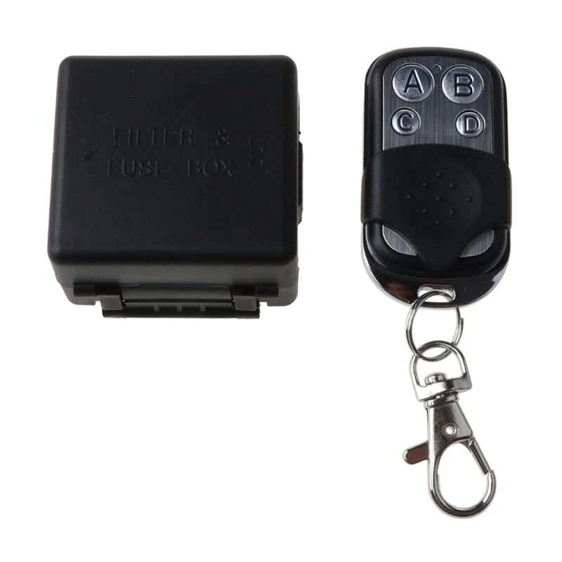 Беспроводной пульт дистанционного управления Переключатель 12 В постоянного тока 10 А 1-канальный релейный модуль приемника + передатчик