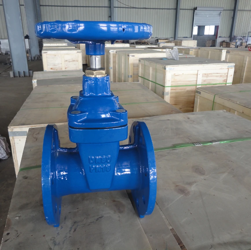 BS5163 Water Oil Gas Non-rising Stem Resilient Seat Ductile Iron Gate Valve
