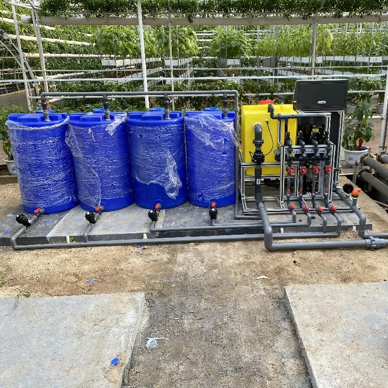 Water and fertilizer integrated machine of drip irrigation system for agriculture greenhouse