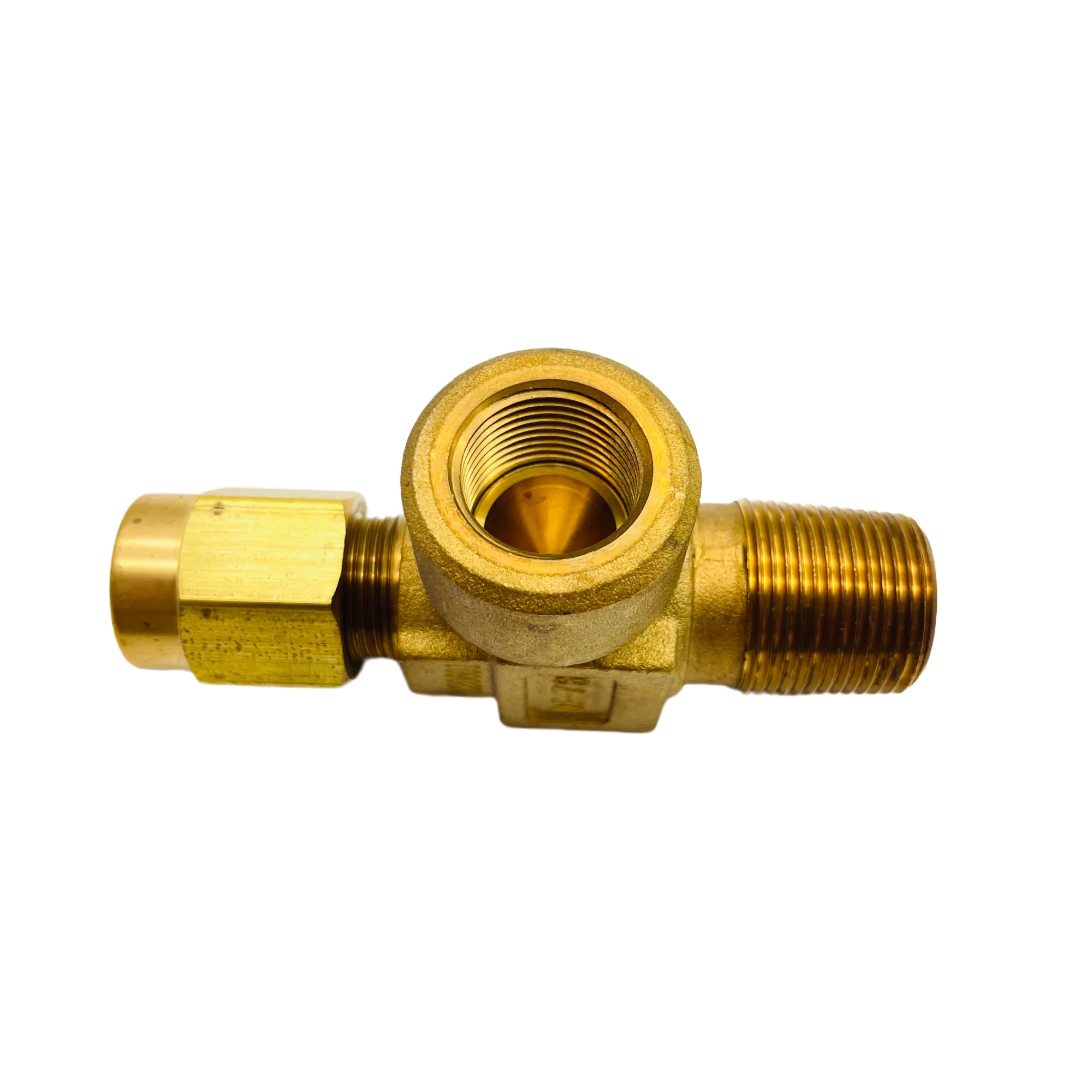 15MPa O2/Air/N2 Cylinder Valve of Needle Type with Female Thread G5/8 in Brass Material Dn 4mm Hot Selling Oxygen Cylinder Valve