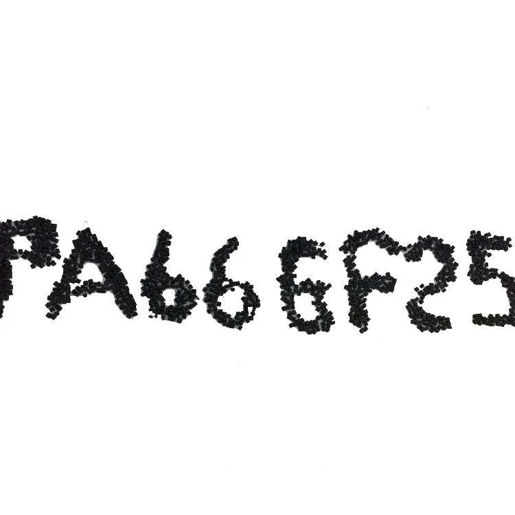 High Strength Shock Resistance PA66 Granules Black Plastic Injection Parts PA66 Granules
