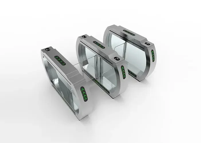Top Manufacturer Recommends Fast Smart Turnstile Security Flexible Swing  Barrier Gates For Factory