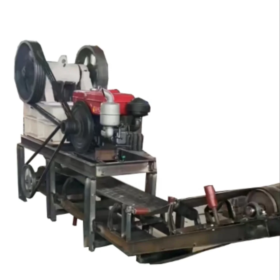 High capacity stone crusher plant set mobile crushing machine with diesel