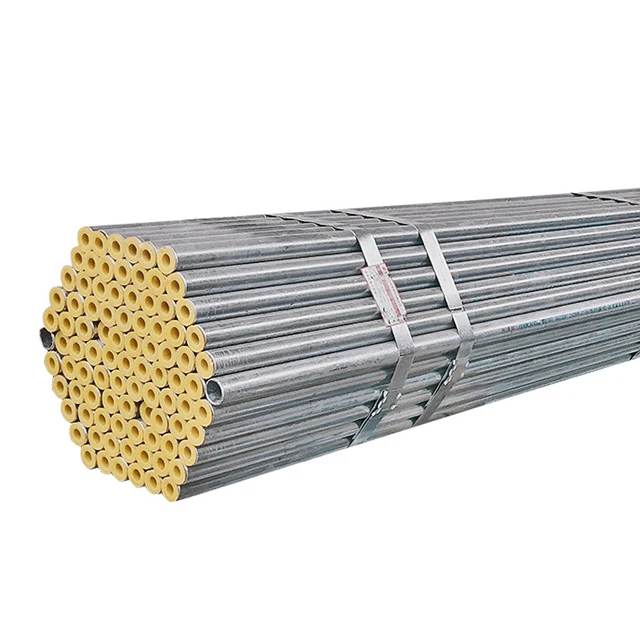 High Standard Q235 Q345 Sch40 Sch80 St37 St42 Round Structural Galvanized Tube For Sale
