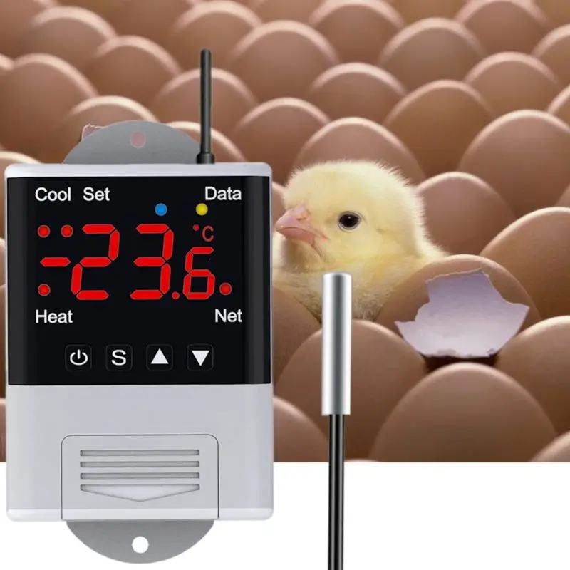 WiFi temperature controller Smart wireless aquarium fish tank incubation central air conditioning temperature controller