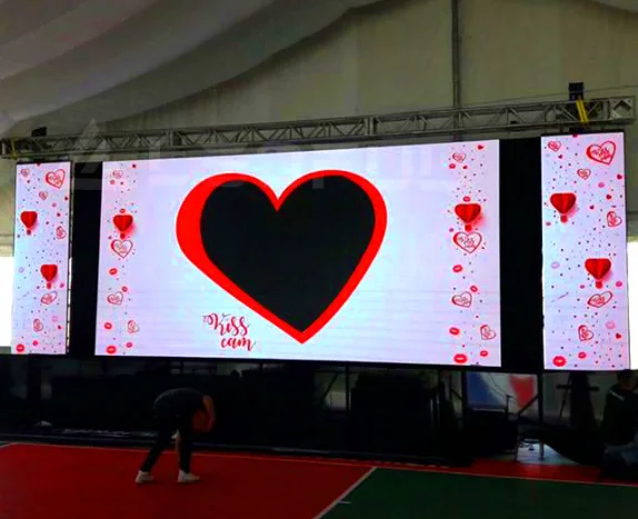 HD LED Screen P3.91 SMD1921 Outdoor 500x1000mm Panels 10pcs spare module Cabinet RGB led Panel For Video Wall Rental