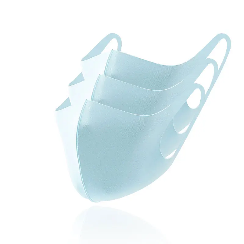3D Ice Wire Reusable Face Maskes Dustproof Sunscreen Non Medical coton face