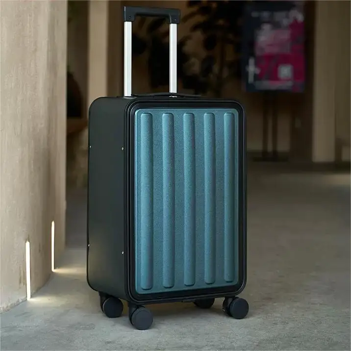 Korea Travel Bag Suitcase Luggage Case New design travel aluminium trolley aluminum luggage suitcase China luggage metal frame