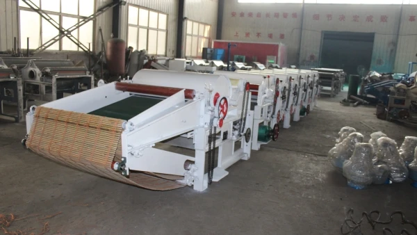 High-Efficiency Cotton Recycling Fiber Line New Motor-Cores Thread Recycling Processing Textile recycling machine