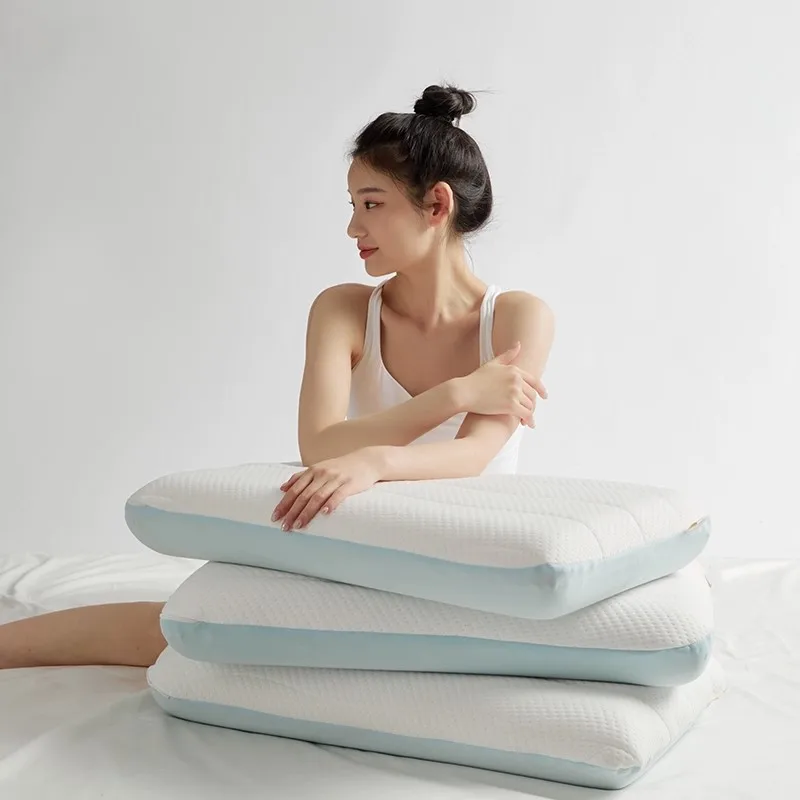 Deep Sleep Cutting Memory Foam Pillow Neck Support Anti-snoring Anti-drooling Bread Pillow Breathable for Home Hotel