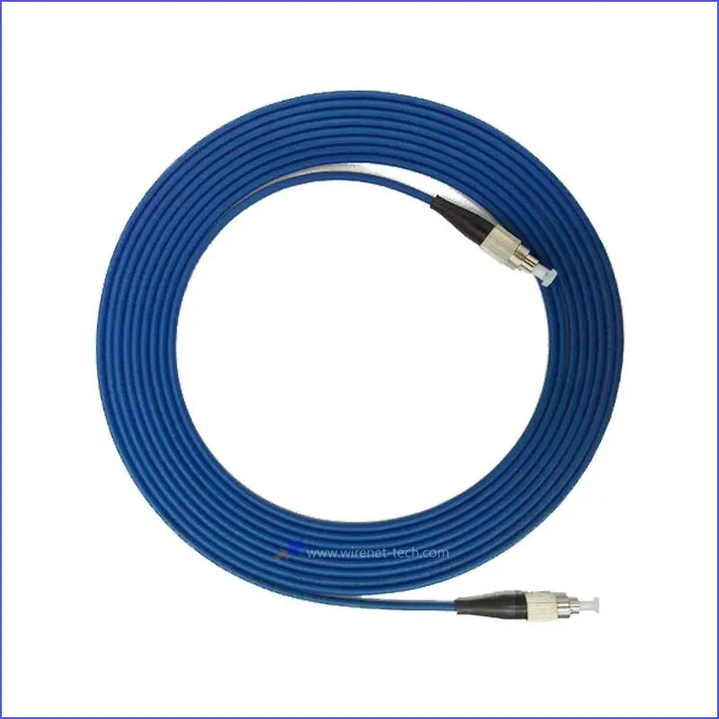 Simplex 9 / 125 Single Mode LSZH FC APC - FC APC Fiber Optic FC Patch Cord