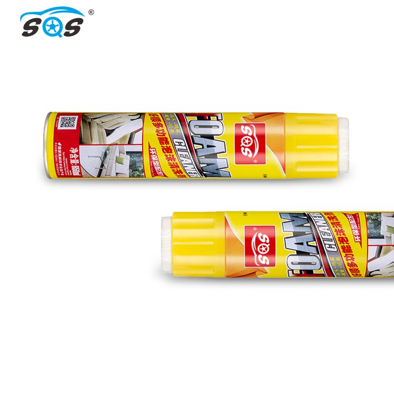 Car interior care multi-purpose foam cleaner waterless car wash car foam cleaner