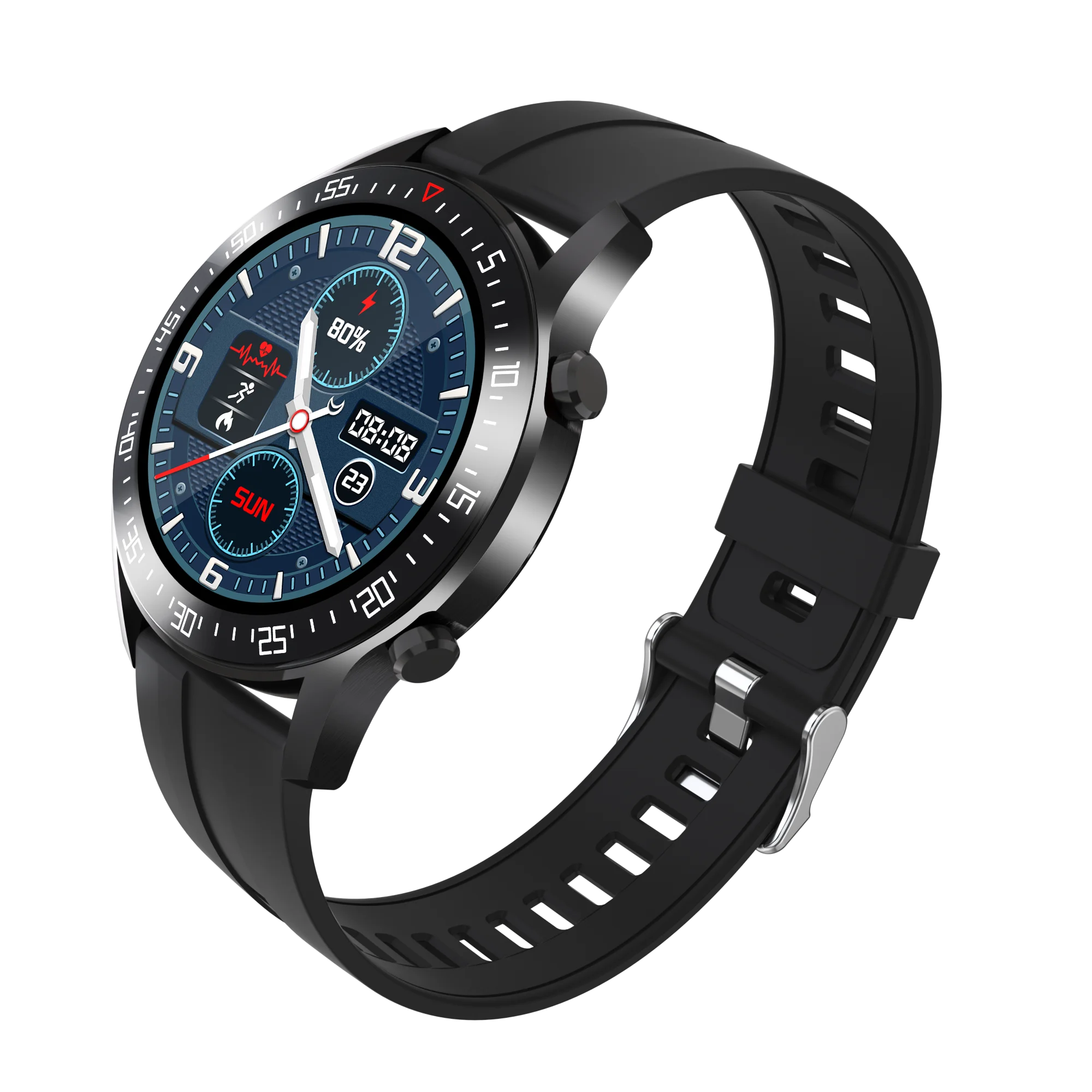 
Wholesale C2 smart bracelet waterproof IP68 full touch screen smart watch call reminder Smartwatch 