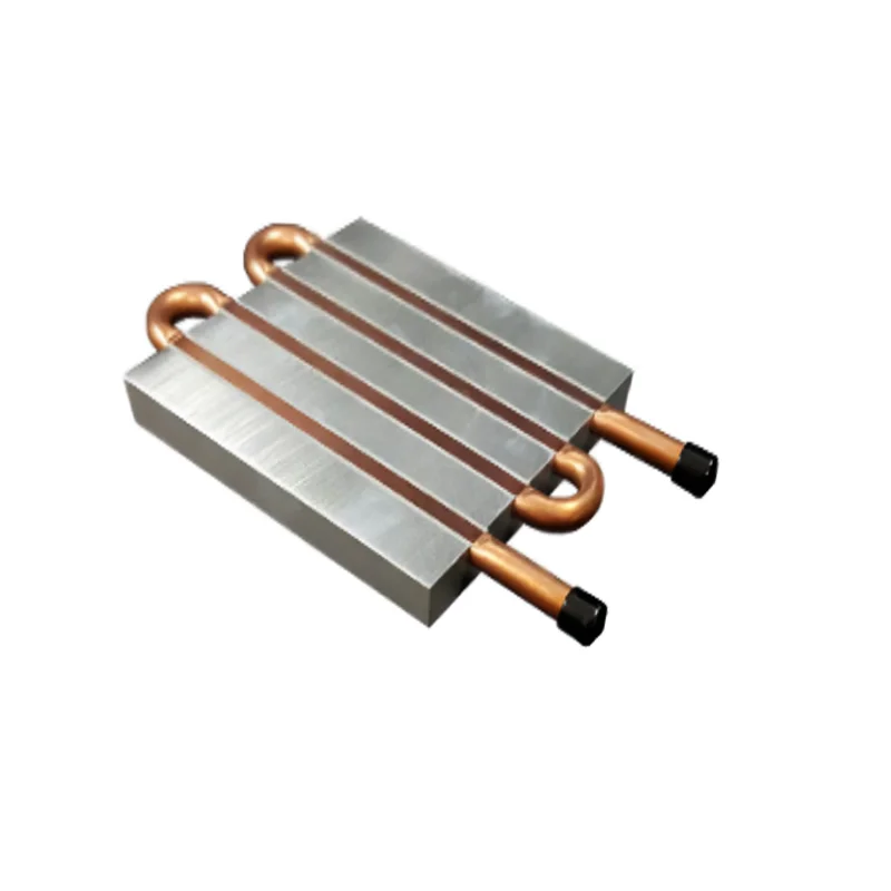Quality Non Leakage Aluminum EV Battery Cooling Plate Friction Stir Welding Liquid Cold Aluminum Plate Smooth Surface Aluminum