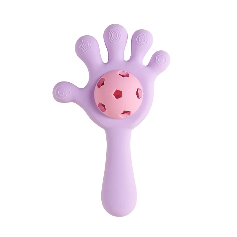Baby Rattles Toy Teether Hand Jingle Shaking Bell Rattle Funny Educational Toys Newborn Baby 0-12 Months Baby Rattle Toys