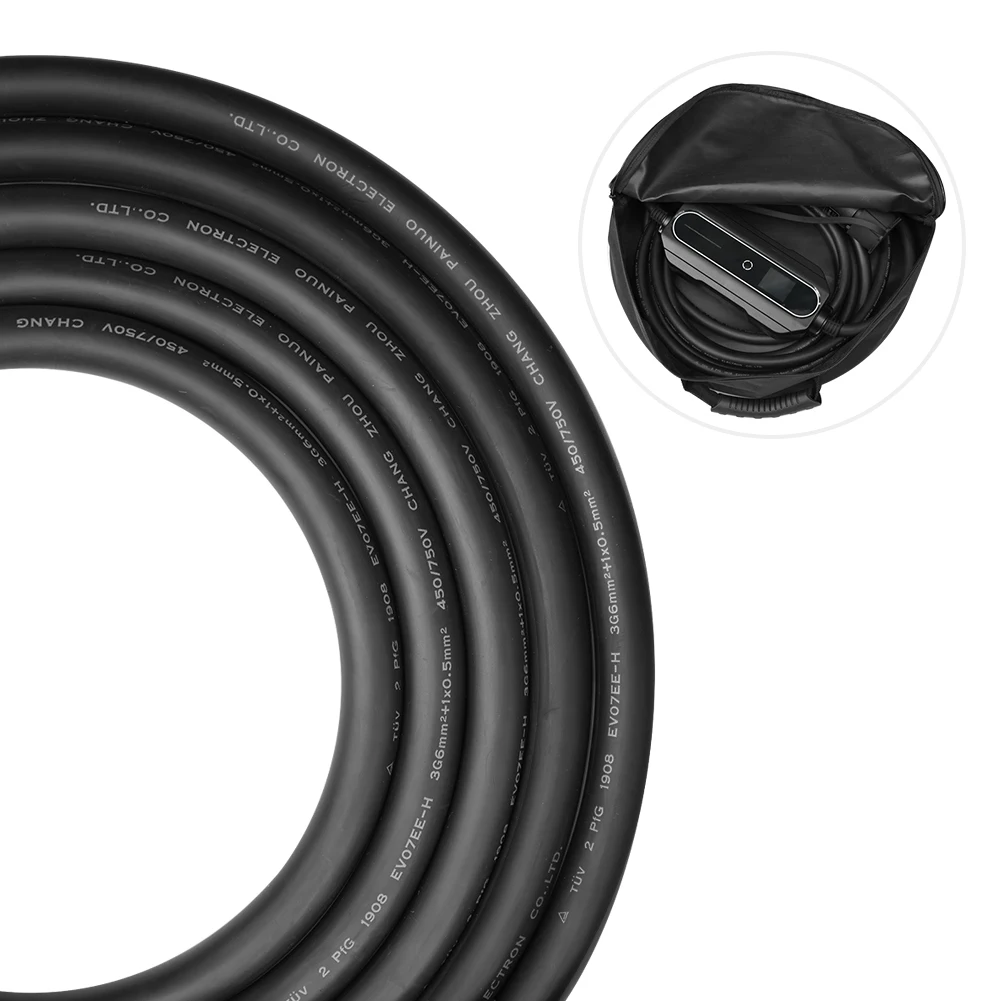 Portable electric car battery charger portable 220v ev charger 7kw portable ev battery charger with CE/RoHS