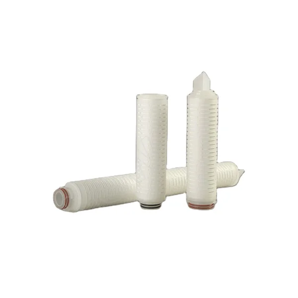 New Product Hydrophobic PTFE 0.45um membrane filter cartridge for chemical solution