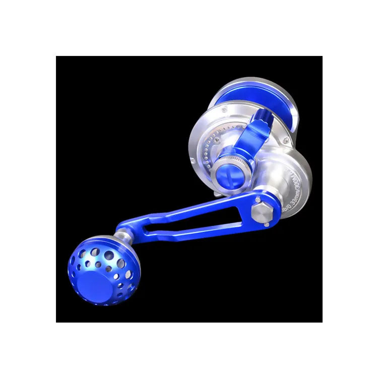 Full Metal DBW 300 High Speed Gear ratio 6.0.1 12BB Drag Big Game Drum Trolling Reels for Sea Fishing