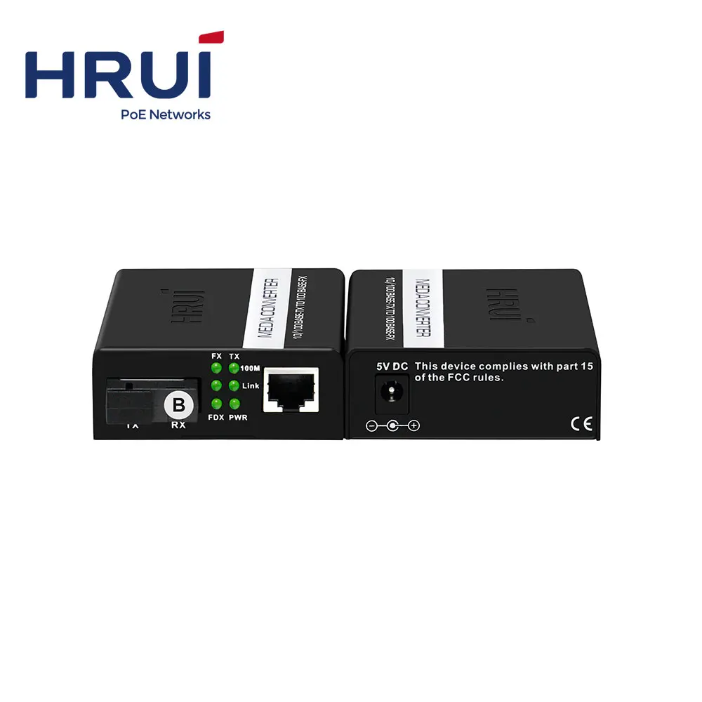 New 25Km 3km Support Multimode Single mode fiber Low Cost  CCTV FTTX Gigabit Fiber Optic Transceivers