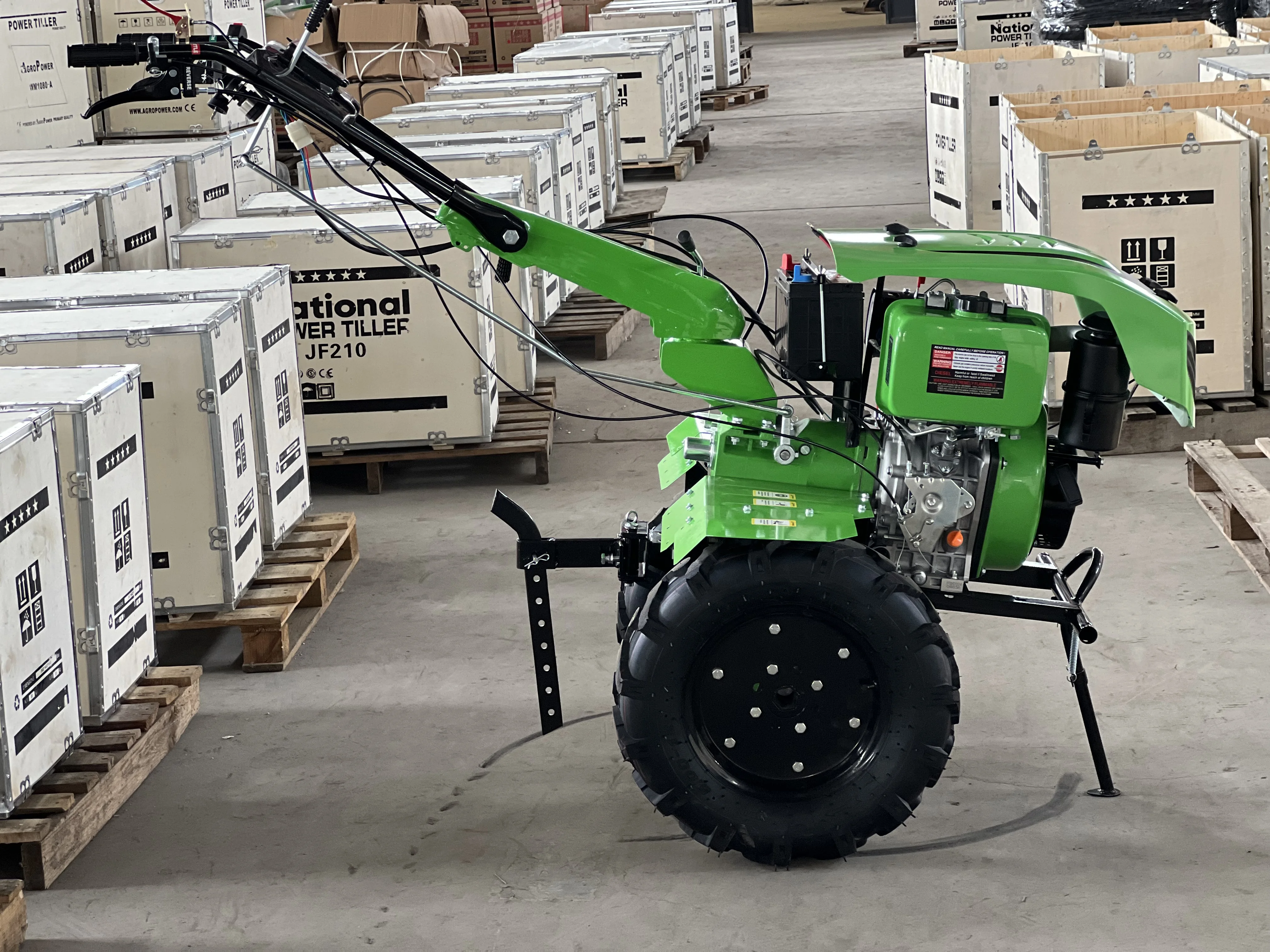 KAMA Diesel Engine Mini  Power tiller Rotary tiller Cultivator for sale