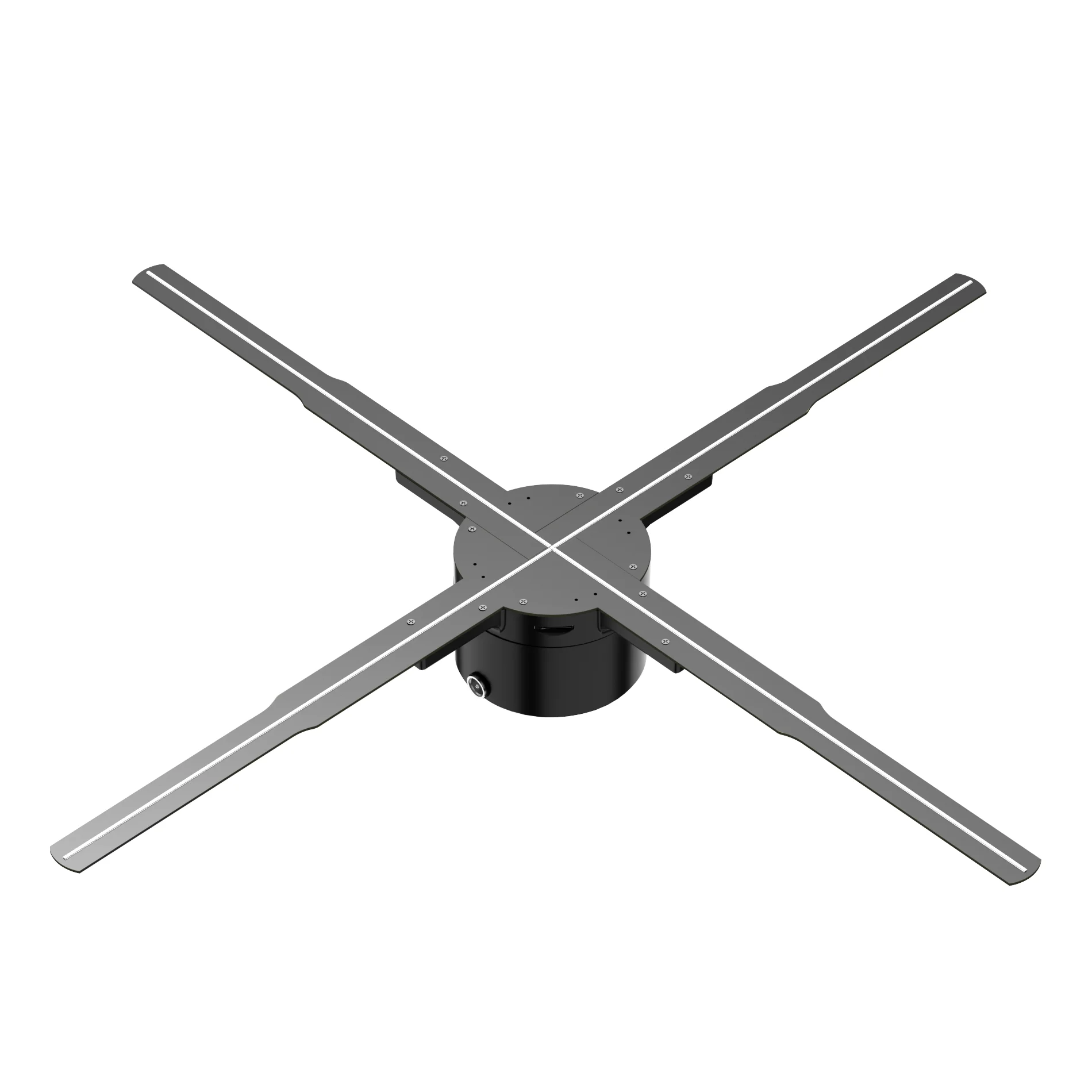 3d holographic fan display machine advertising hologram projector 3d holographic projection without screen