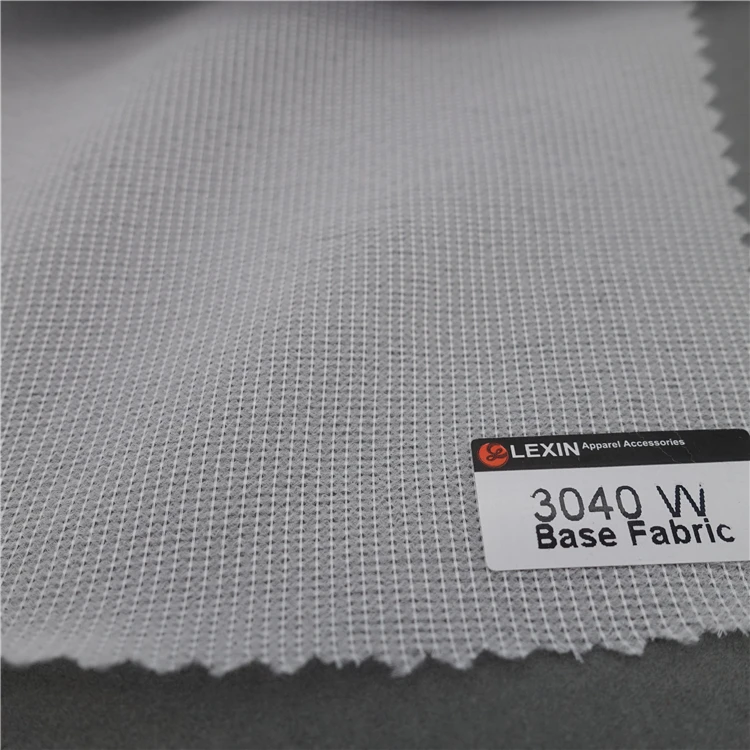 
Lexin New Fashion White/black 100 Polyester Warp Knitted PA coating interlining 