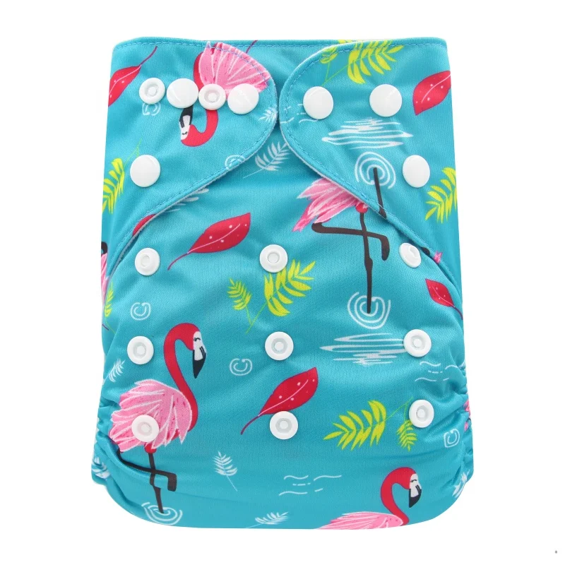 Baby Diaper Production Line Reusable Diapers Washable Nappies Customized Printed Cloth Diaper Accept