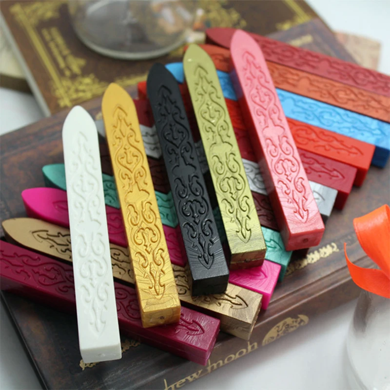 Square Sealing Wax Sticks Envelope Use Non Wick Wax Sealing Sticks