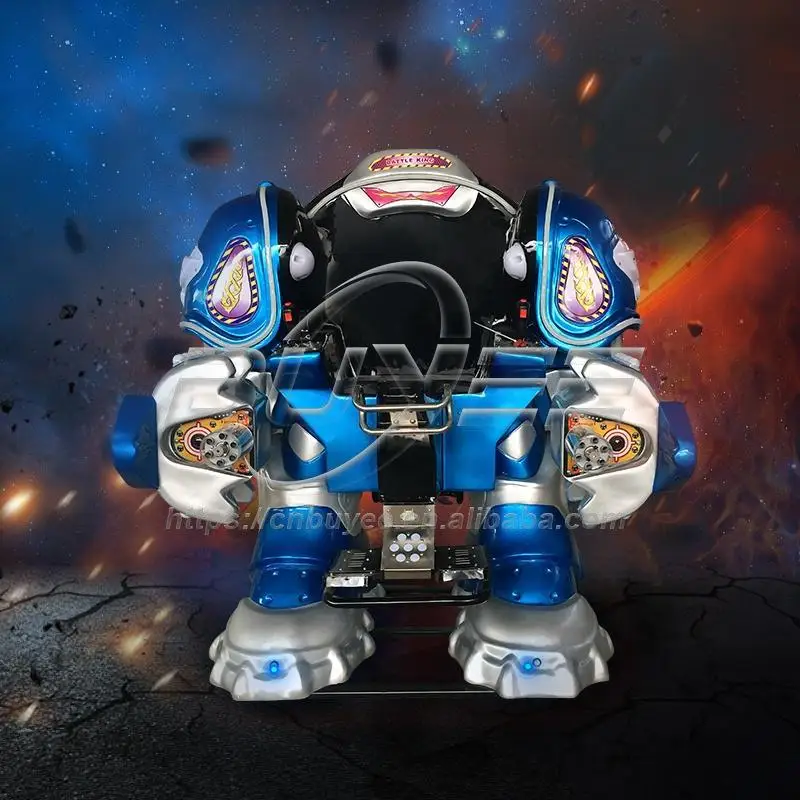 Party Games Riding Robot Amusement Games Machine Kids Ride On Robot Hot Sale 2023