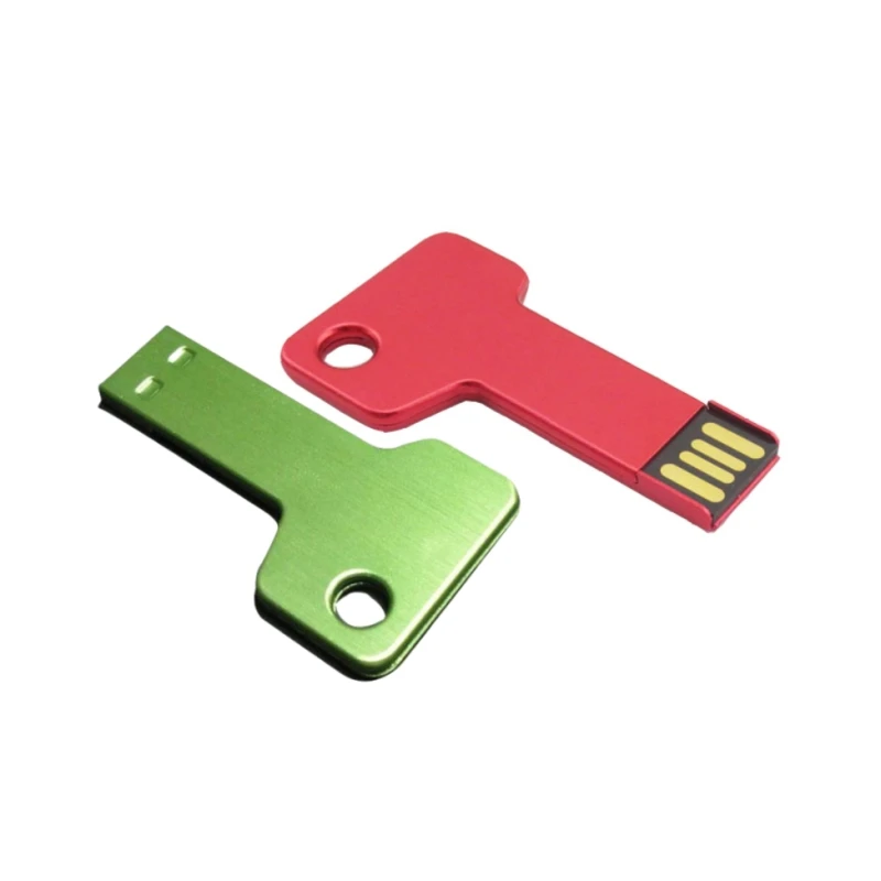 Оптовая продажа офисных гаджетов 4 ГБ 8 16 в форме ключа USB флэш-накопитель 32 металлический Usb-накопитель Водонепроницаемый