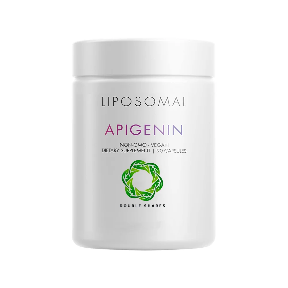 Liposomal Apigenin Capsules Supplements OEM Antioxidant Sleep Apigenin Capsules Chamomile Extract Apigenin Capsules