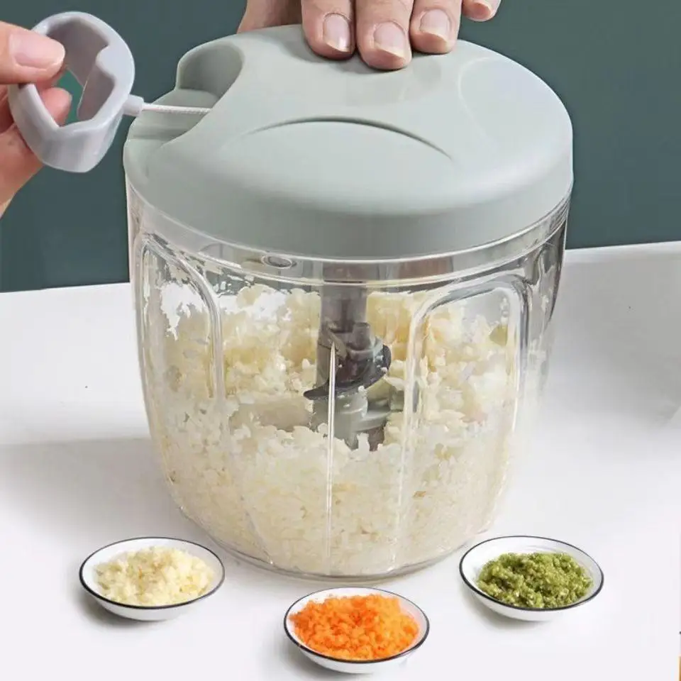 Многофункциональная чесночная Мясорубка ANJUKE 900 мл
