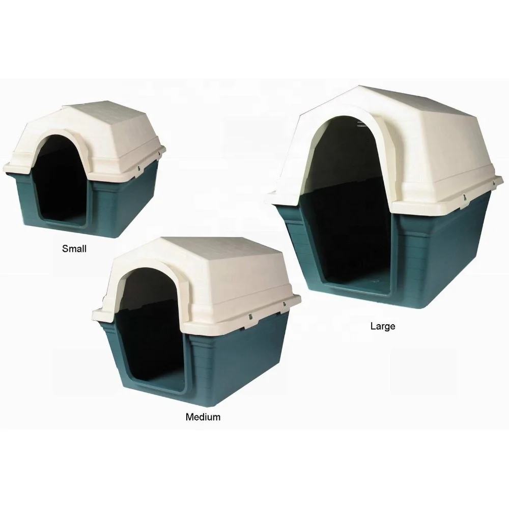 Plastic Dog House Animal Pet Shelter Kennel