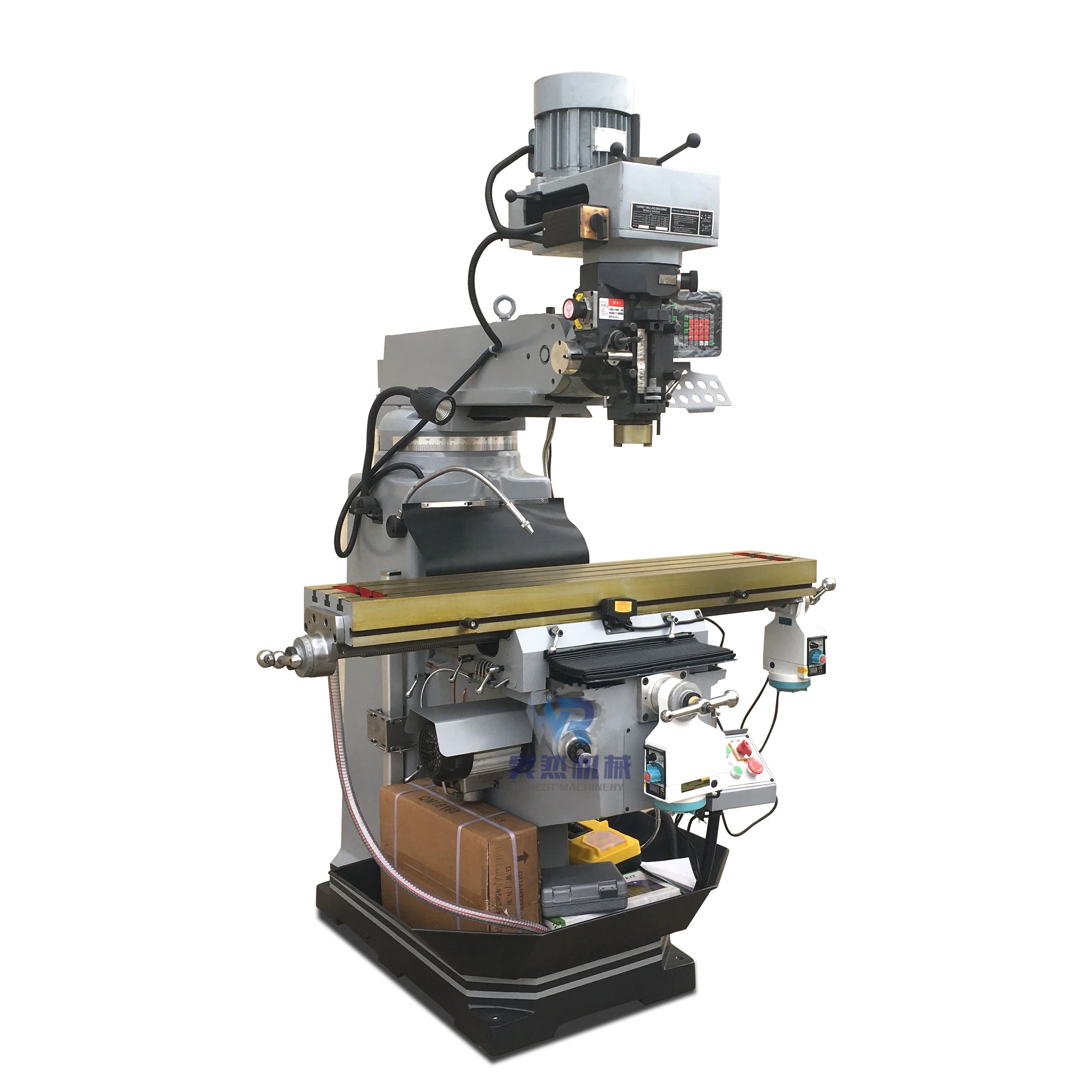 Milling Machine Price M4 Vertical Taiwan Mini Universal Turret Milling Machine horizontal milling machine