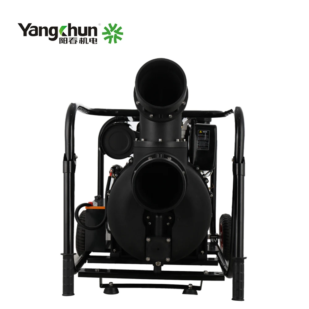 Fuel Saving 6 inch Closed Impeller Self Priming Diesel Engine Water Pump