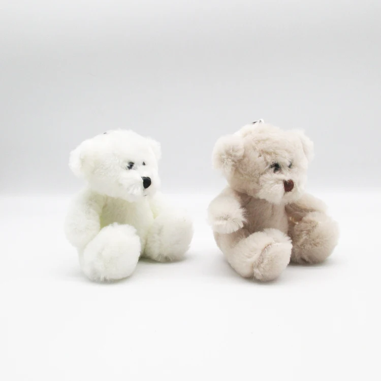 Stuffed plush toy keyring cute plush teddy bear key chains