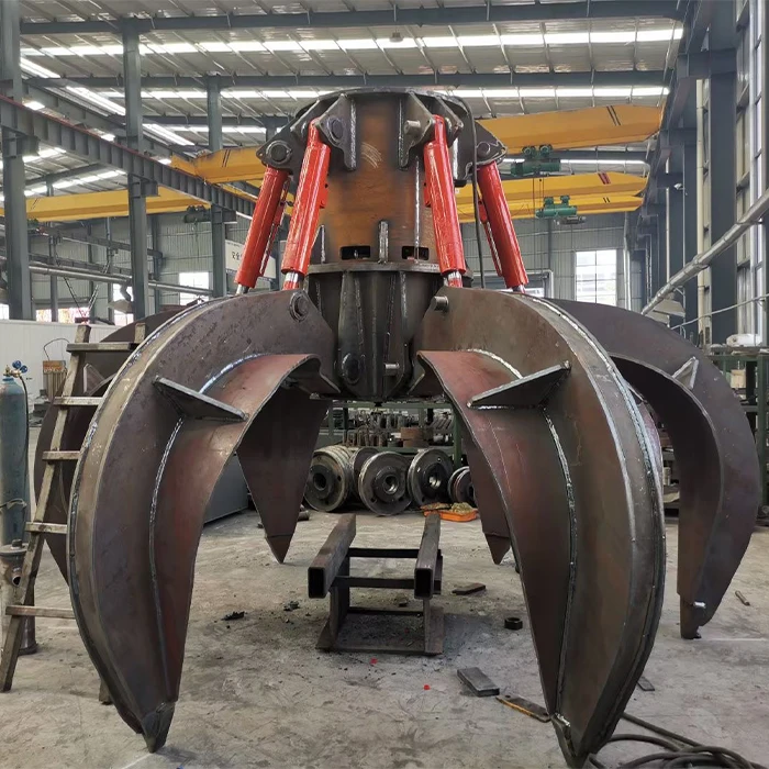 Hydraulic System Product Organ Peel Grabs with Motor and Hydraulic Pump