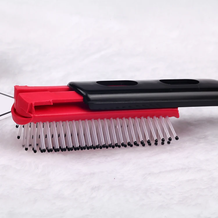 EUREKA 9743 Paddle Cushion Hair Brush Types Ball-Tip Nylon Pins Anti-Slide Handle Hairbrush For Hair Beauty Care