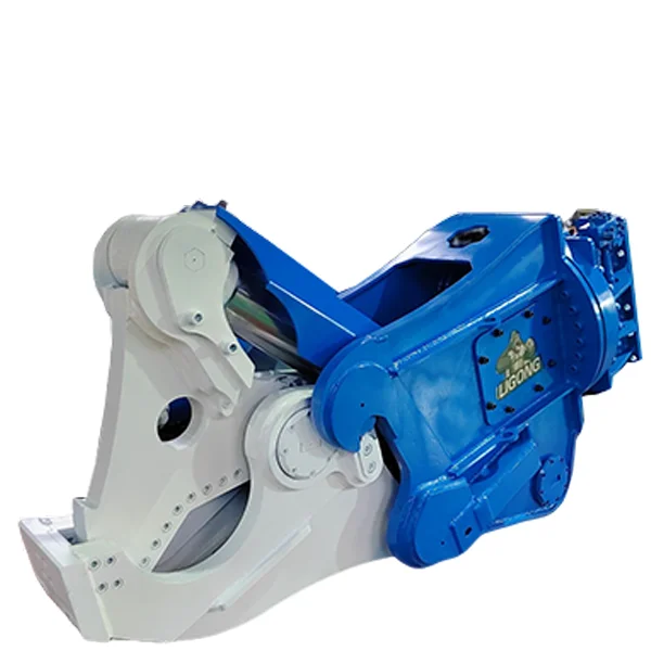 New hydraulic metal shears  Multi-Processor excavator for rebar cutting