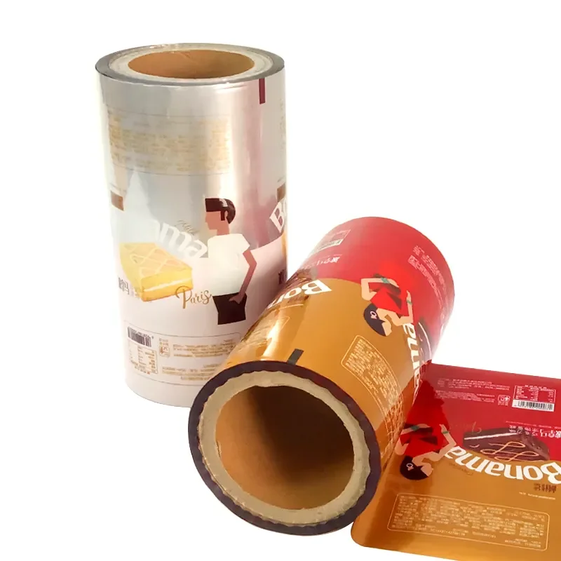 Food Grade Laminated BOPP/CPP Film Soft Aluminium Foil Roll Moisture-Proof and Opaque Plastic Metalized Factory Price