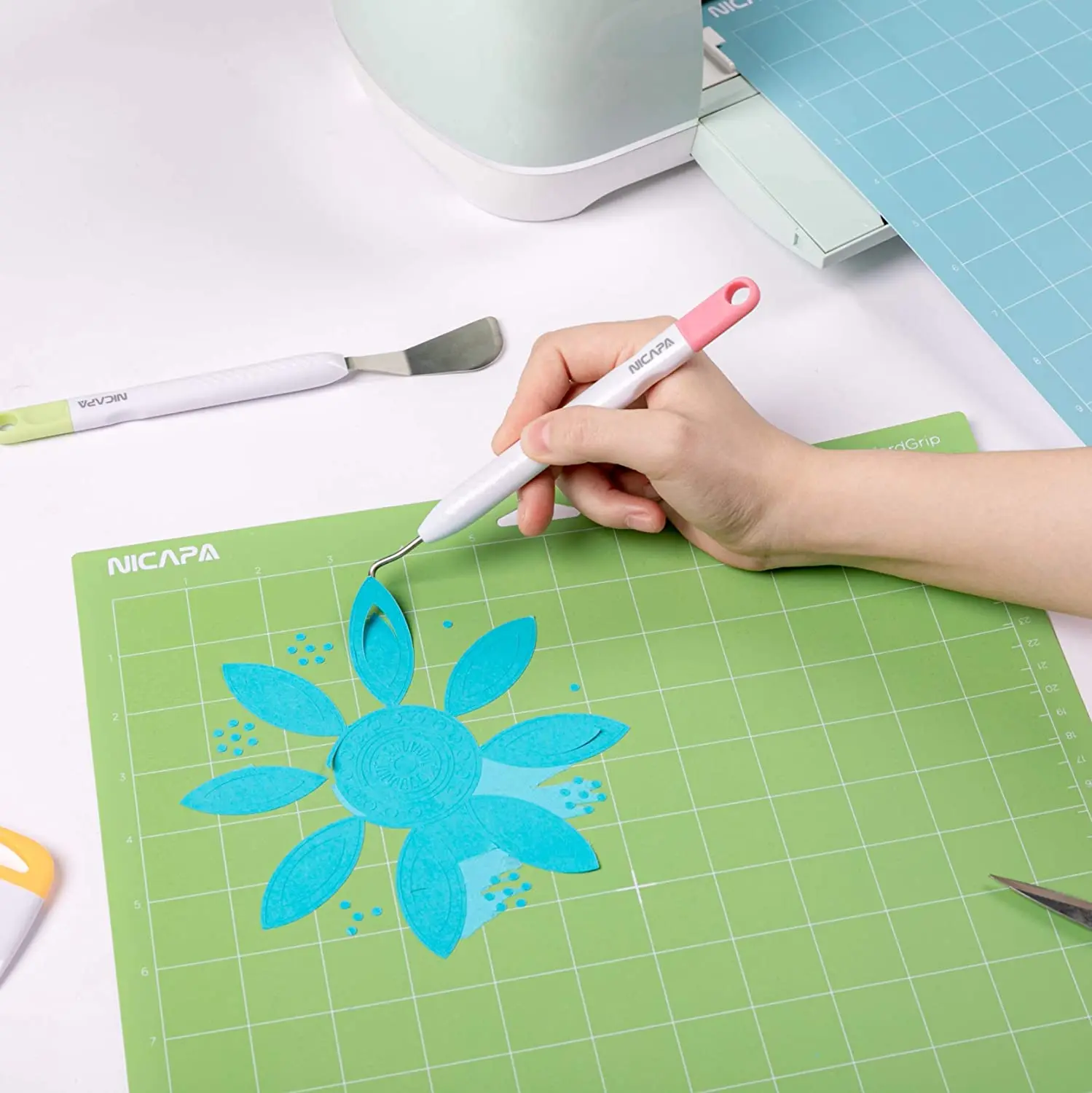 
Nicapa Basic Tool Set Craft Crafting Tools Kit for Silhouette 