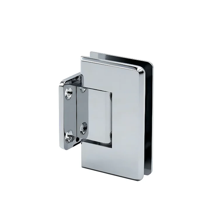 Glass Door Wall Moun Short Back Plate Shower Rooms Fittings Glass Hinges