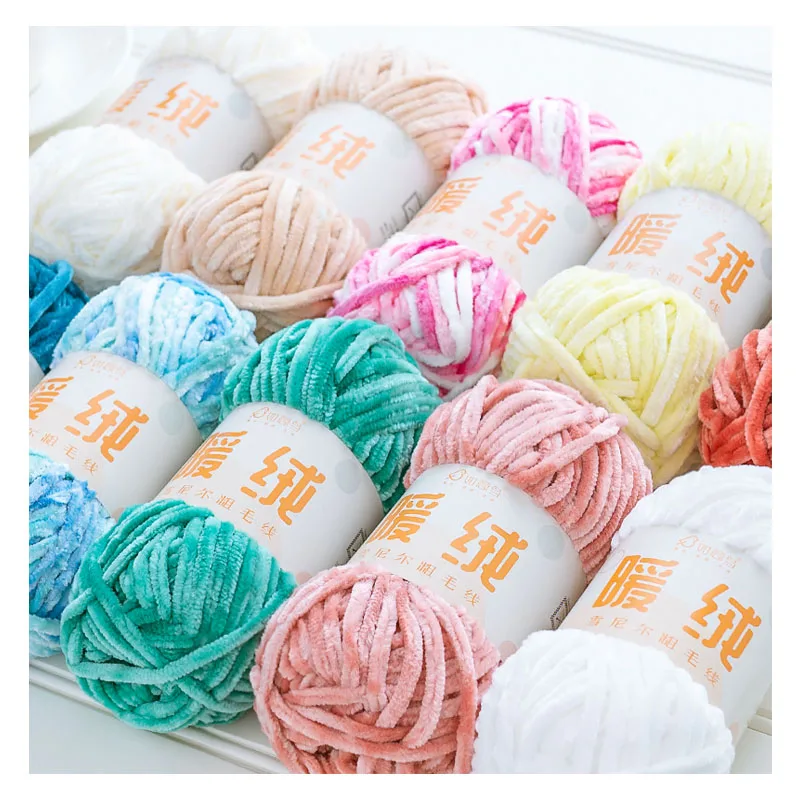 Factory Direct Eco-Friendly Machine Washable Yarn Crochet, Blended Yarn For Knitting And Weaving