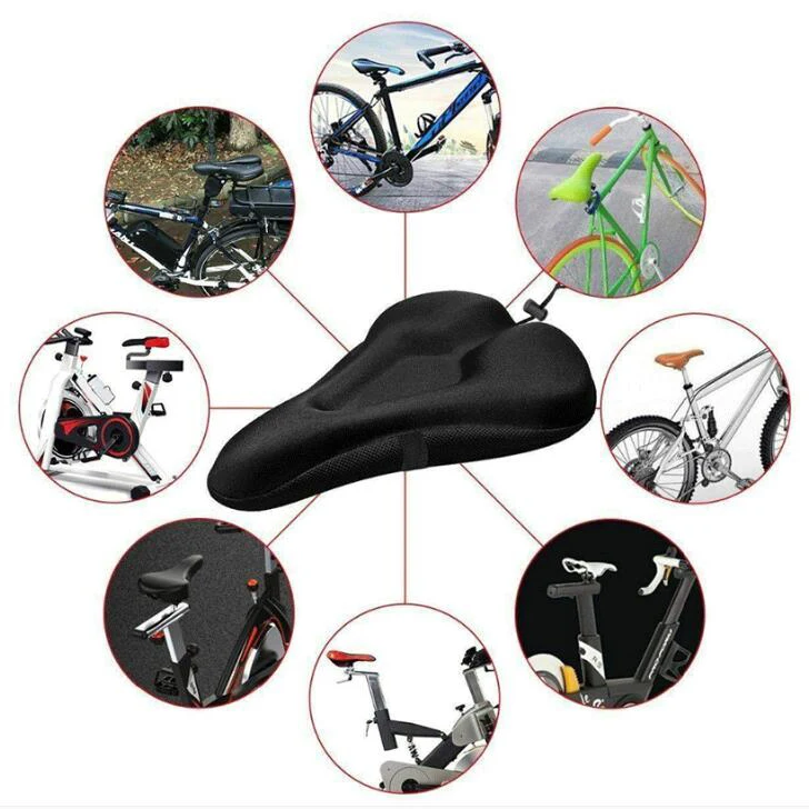 Велосипедные аксессуары, 3 дизайна, амортизирующее Велосипедное Сиденье, высококачественное мягкое поролоновое седло для горного велосипеда